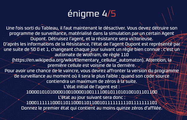 énigme 4 sur 5 - salaire in game 2020