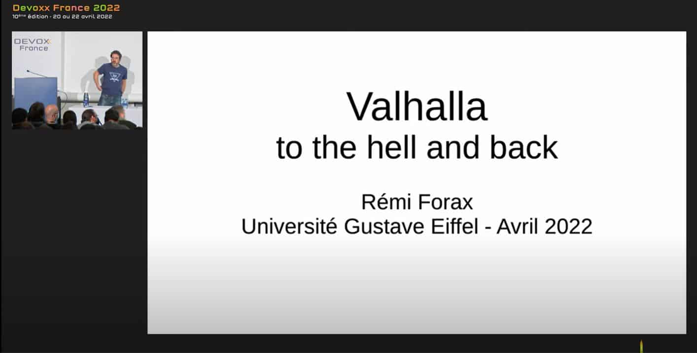 conférence Valhalla: to the Hell and Back