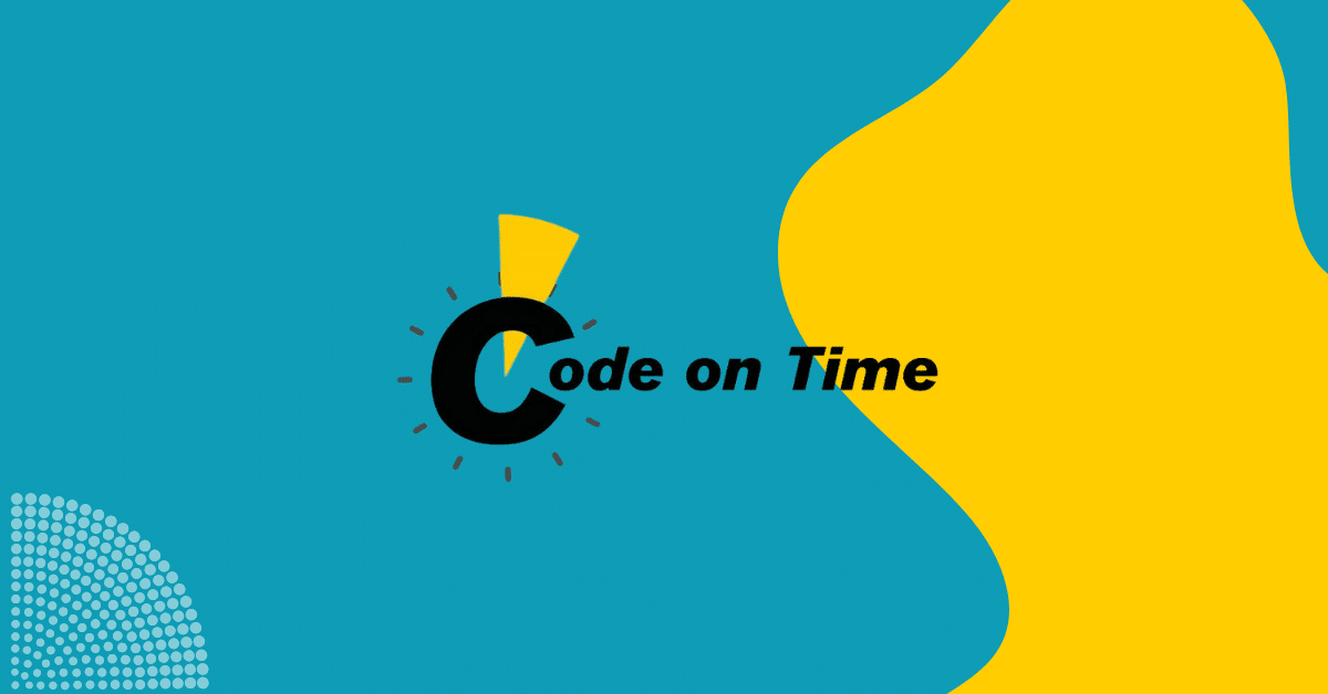 Code On Time 2024 : Les éléments de résolution