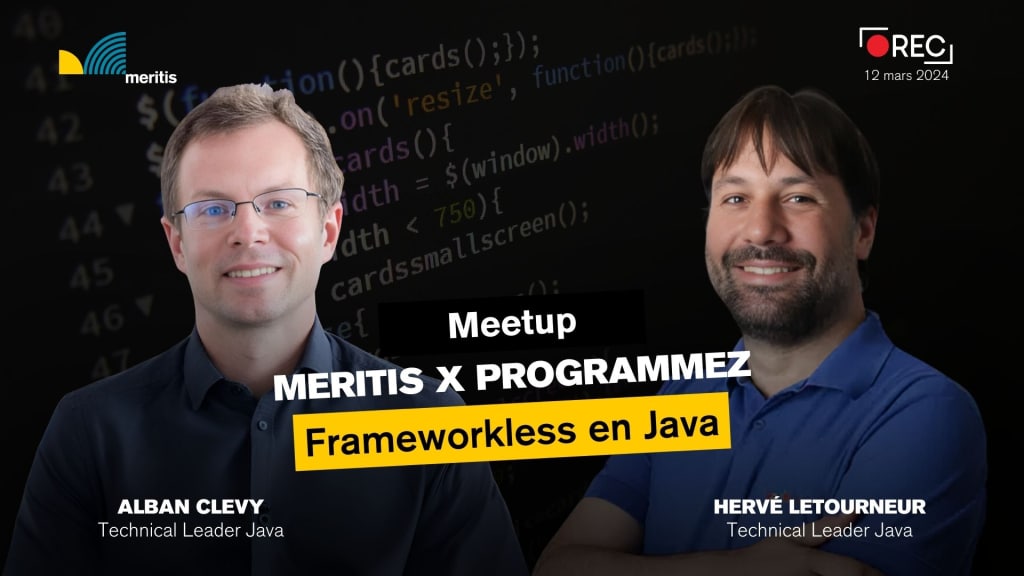 Rec replay meetup programmez Frameworkless en Java