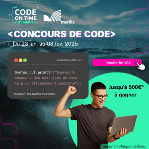 Meritis - Code On Time 23 janvier 2025, inscrivez vous !