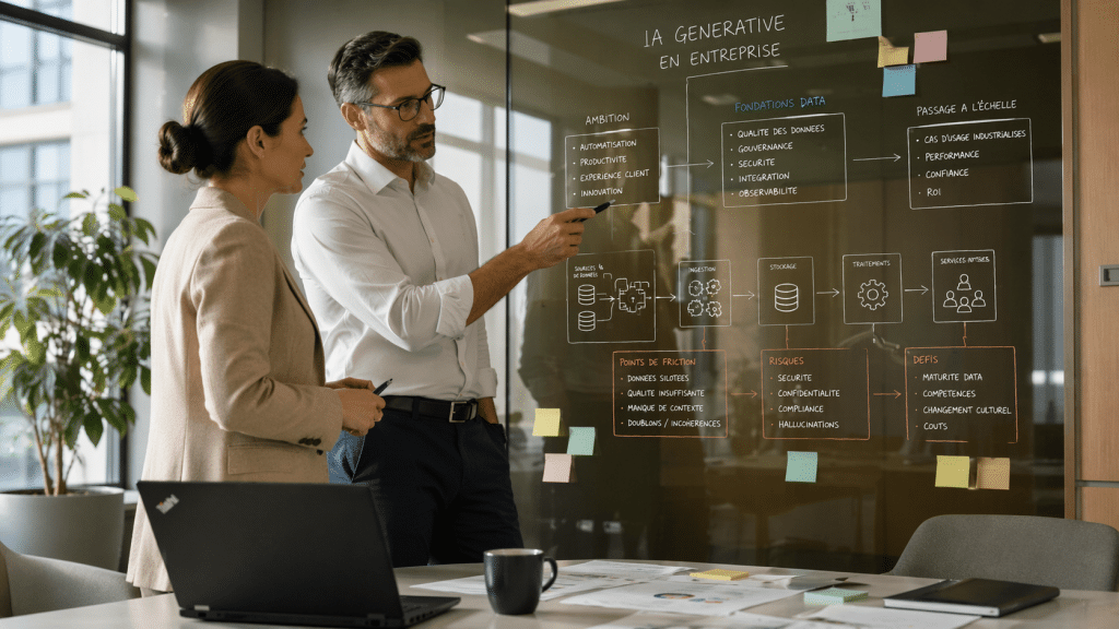 Les challenges data à l'ère de l'IA générative en entreprise : se donner les moyens de ses ambitions Meritis