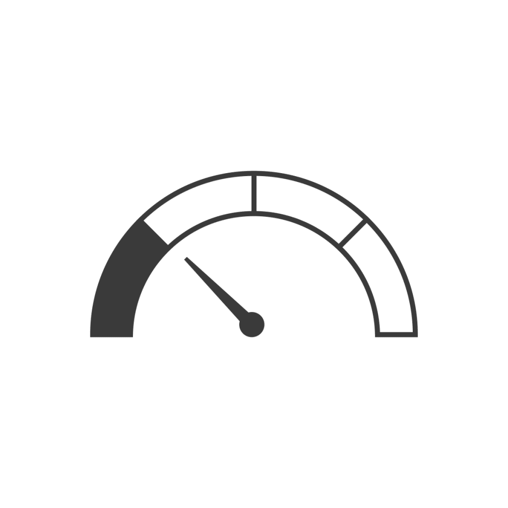 icon Data maturity gauge