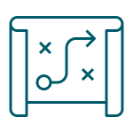 Meritis strategy map icon